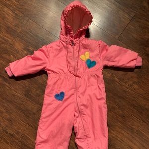 Vintage kids snowsuit